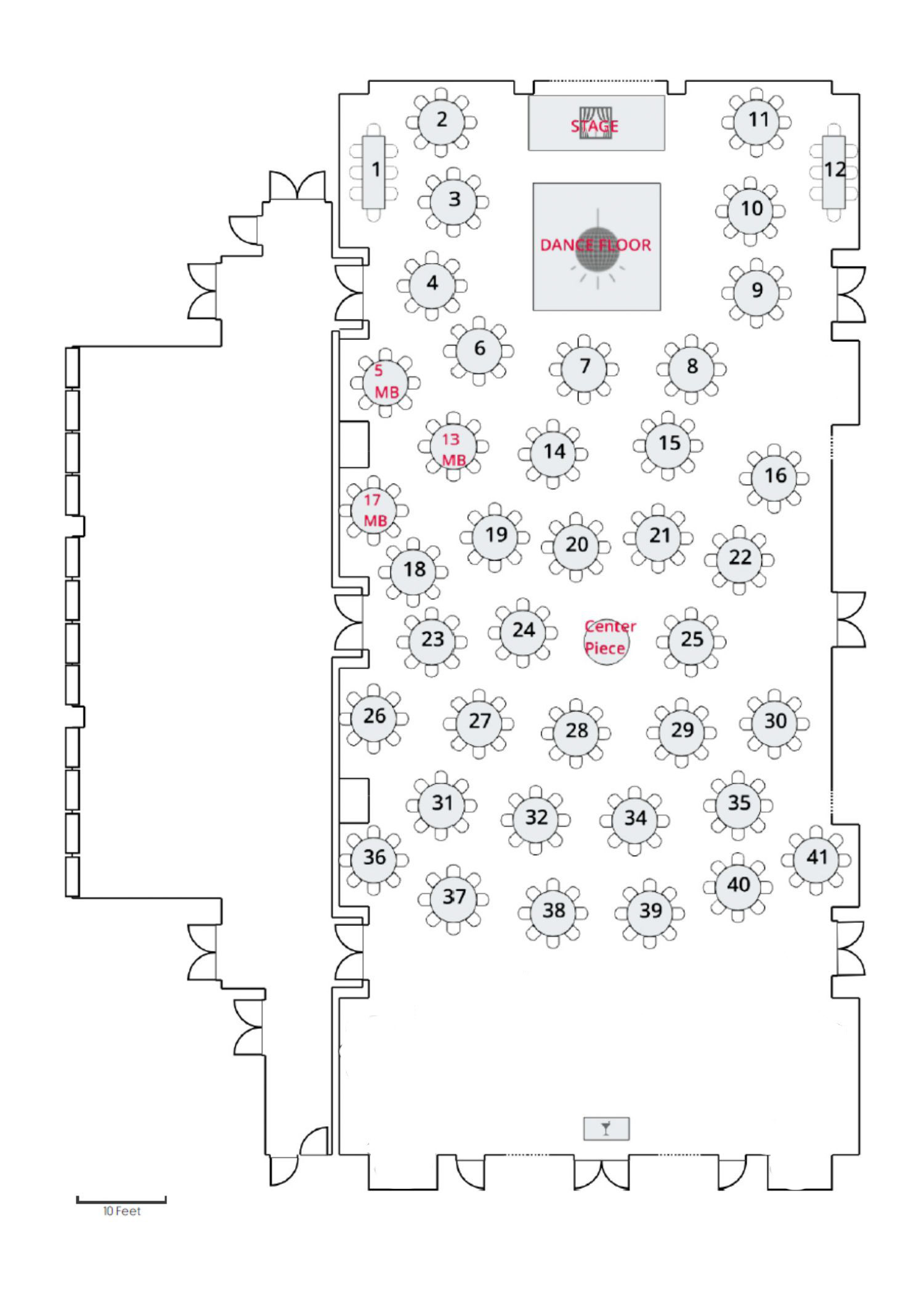 Wine and Jazz Seating Chart 2025 – 1